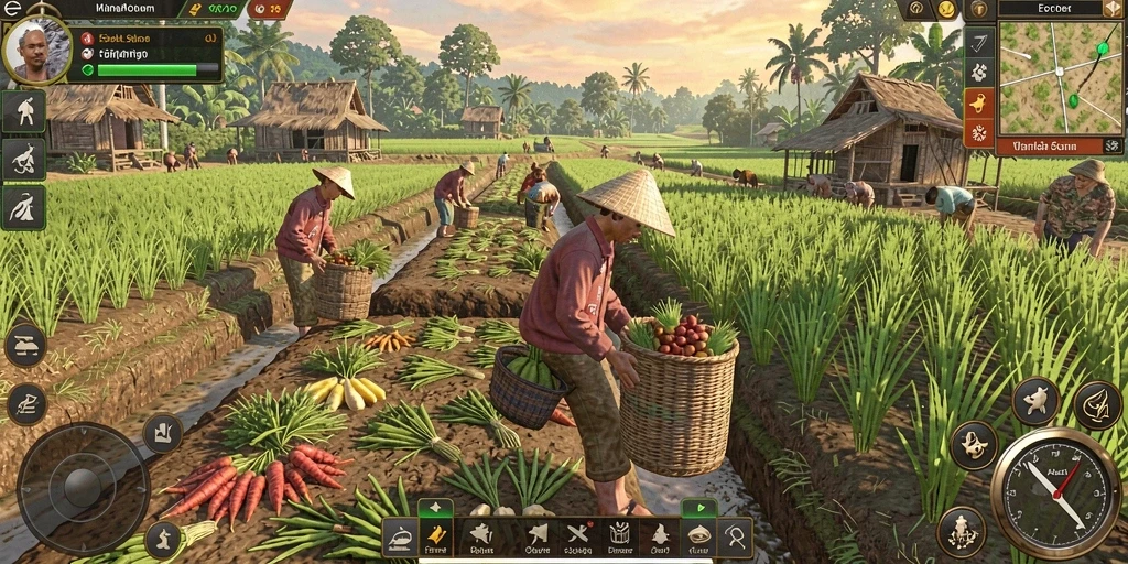 rr33 - Karakter yang beragam dengan kemampuan unik.